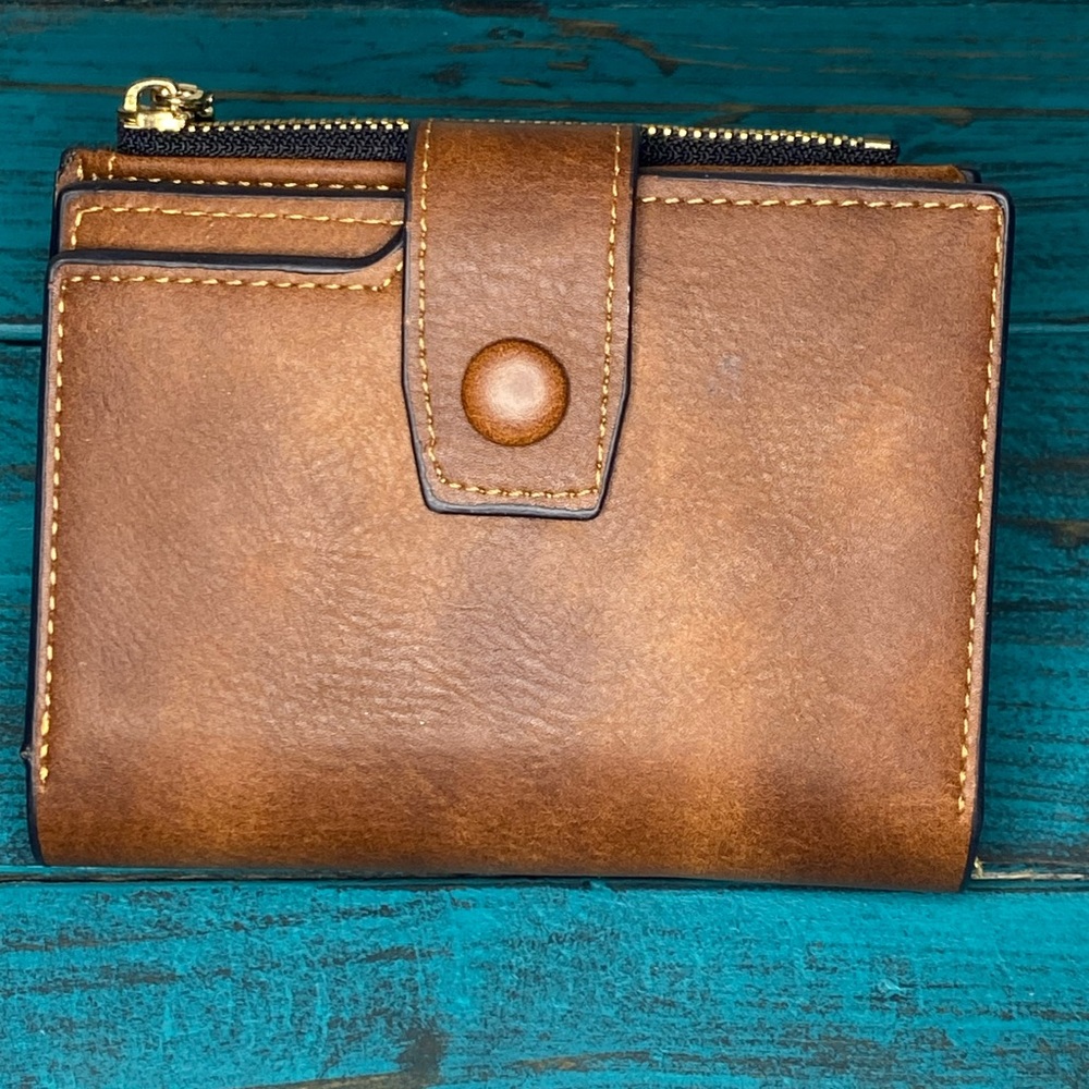Pleather wallet